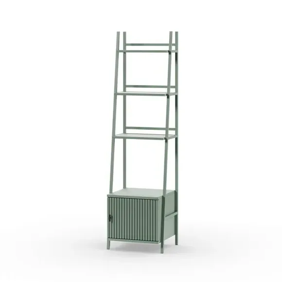 Ladder Shelf with Soft Close Doors - Lilypad