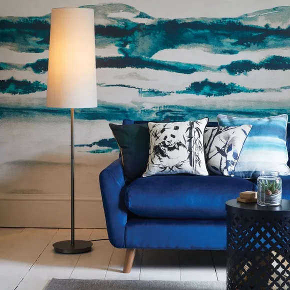 Landscape Wall Mural - Blue, Non-Woven