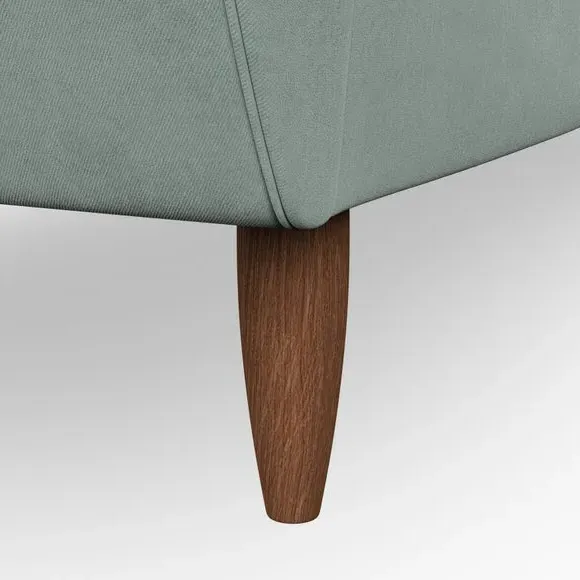 Large 2-Seater Sofa with Scatter Cushions - Green