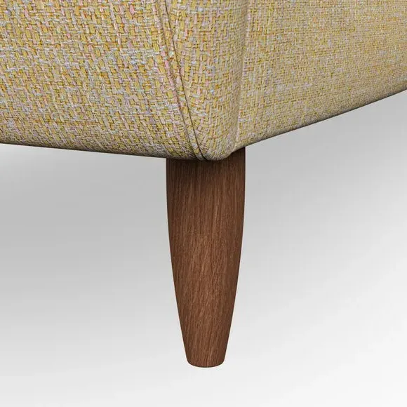 Large 2-Seater Sofa with Scatter Cushions - Ochre