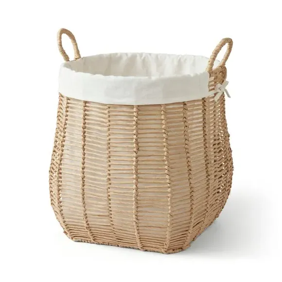 Large Belly Basket - Natural, Paper Rope