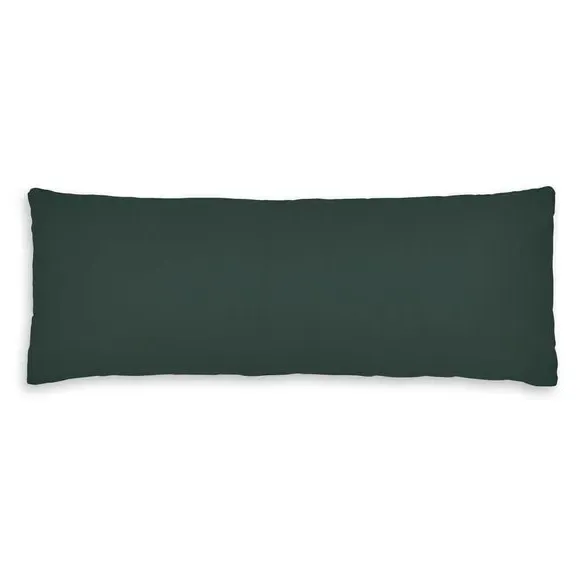 Large Body Pillowcase - Bottle Green, Cotton