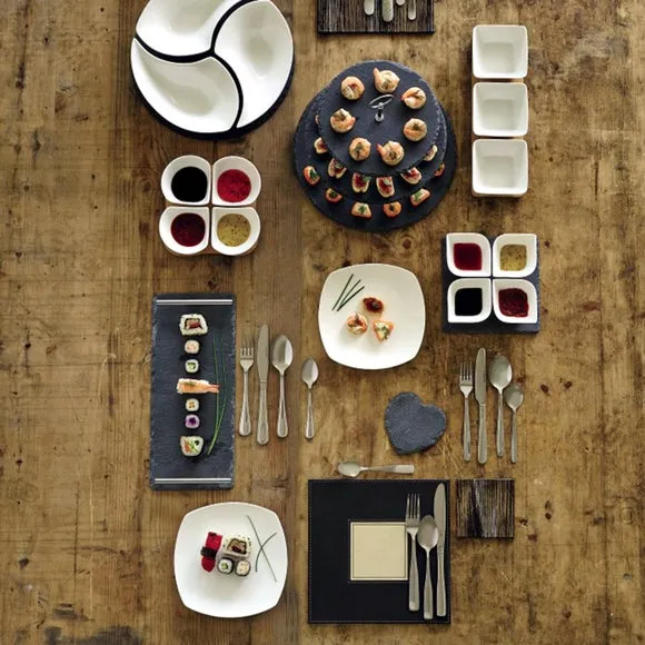 Large Dinner Plate - White, Fine China