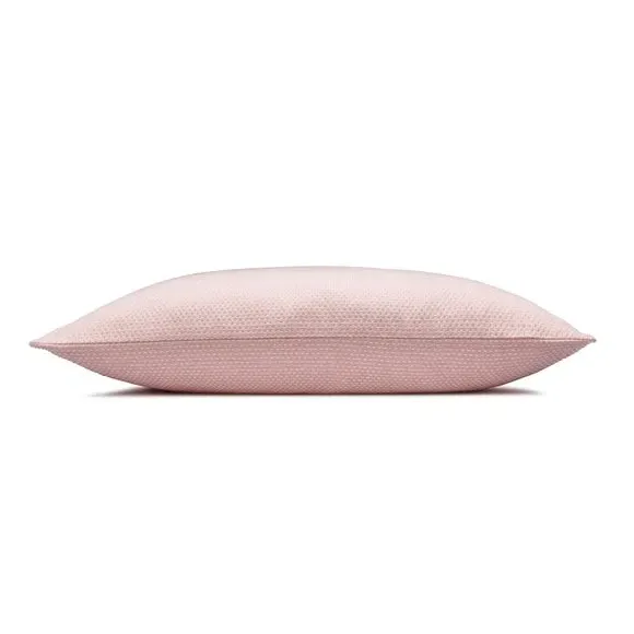 Large Floor Cushion with Dobby Texture - Blush