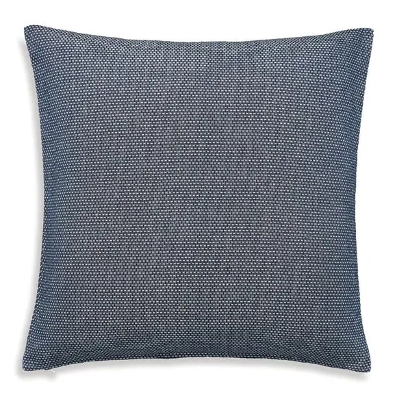 Large Floor Cushion with Dobby Texture - Navy