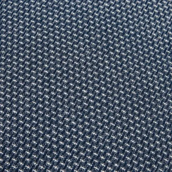 Large Floor Cushion with Dobby Texture - Navy