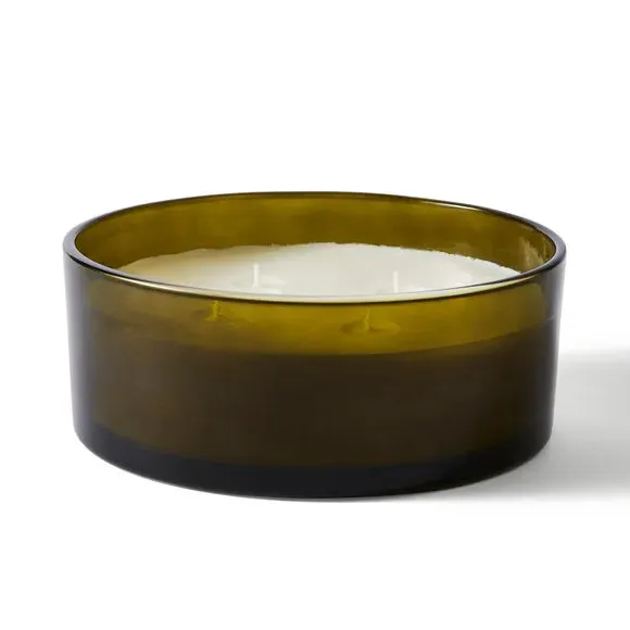 Large Multi Wick Candle Apple Harvest - Green