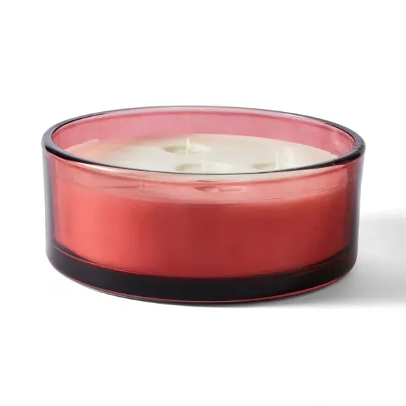Large Multi Wick Candle - Pink, Sugared Raspberry