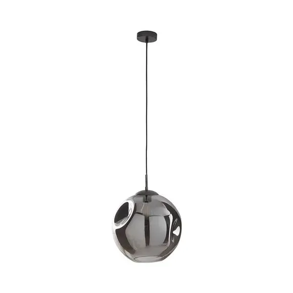 Large Pendant Light Dimmable - Smoke, Glass