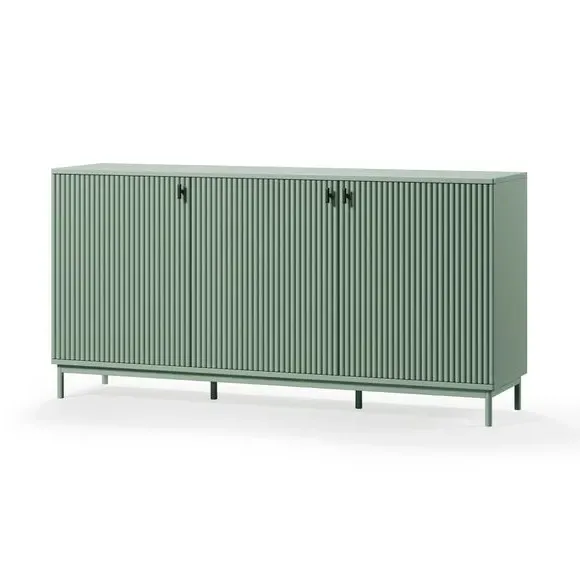 Large Sideboard with Ribbed Detail - Lilypad
