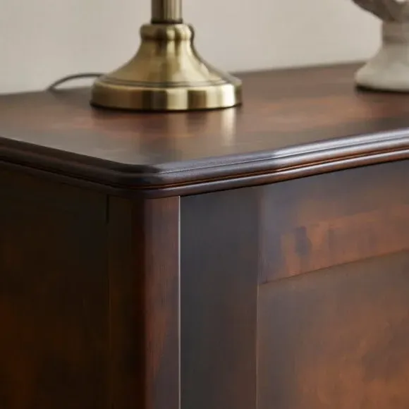 Large Sideboard with Soft Close - Dark, Birch