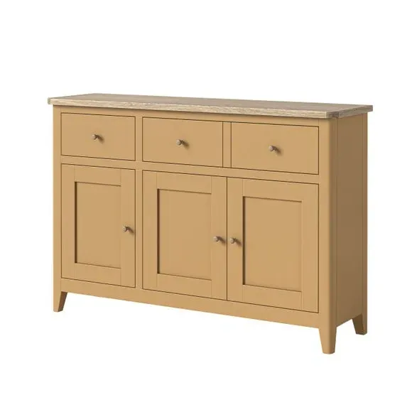 Large Sideboard with Storage - Honey, Pine