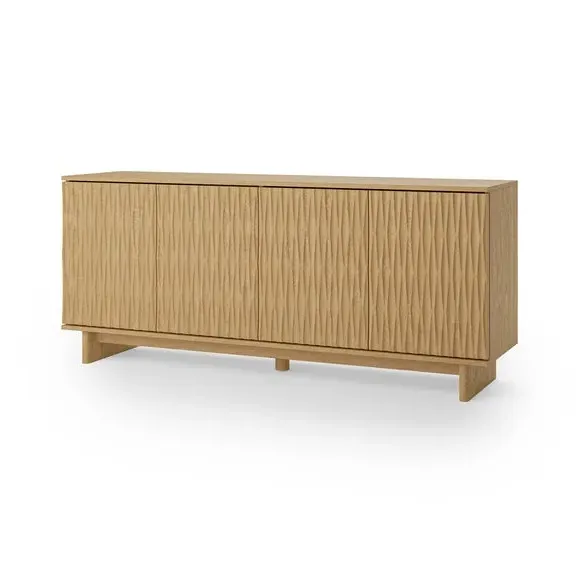 Large Sideboard with Storage - Oak, Wood