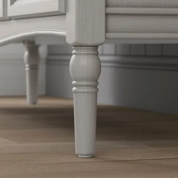 Large Sideboard with Storage - Stone, Painted