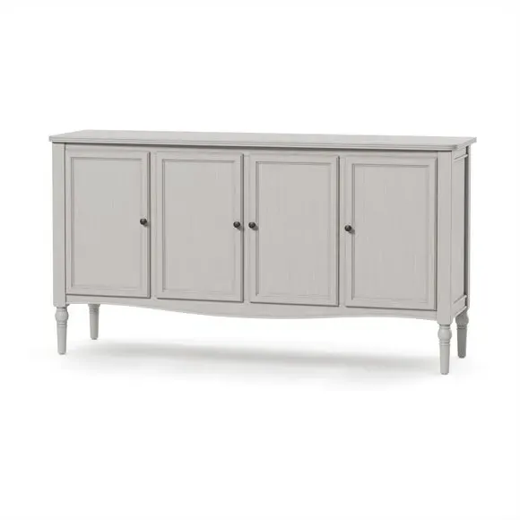 Large Sideboard with Storage - Stone, Painted
