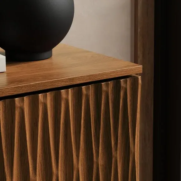 Large Sideboard with Storage - Walnut, Wood