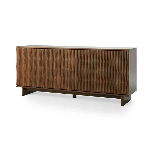 Large Sideboard with Storage - Walnut, Wood