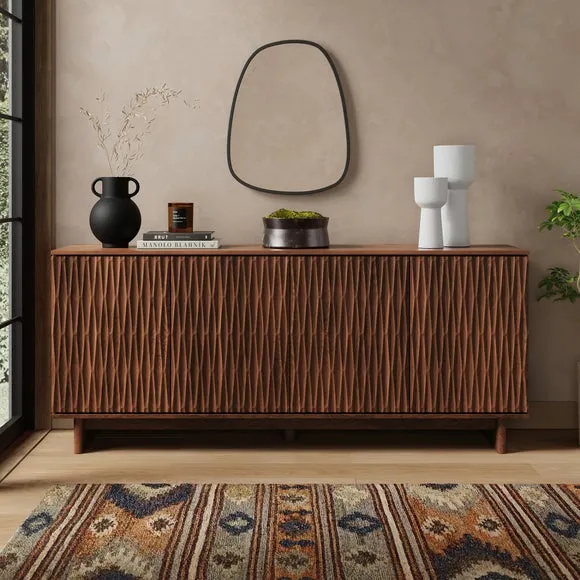 Large Sideboard with Storage - Walnut, Wood