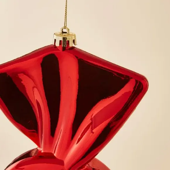 Large Sweet Hanging Decoration - Red, Glossy