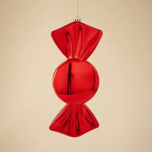 Large Sweet Hanging Decoration - Red, Glossy