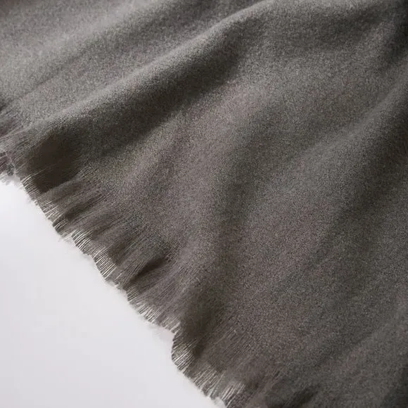 Large Throw Blanket - Charcoal, Polyester