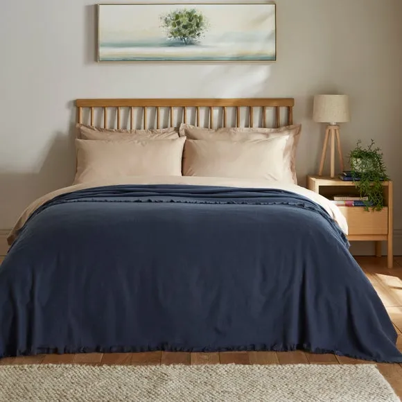Large Throw Blanket - Ink, Polyester