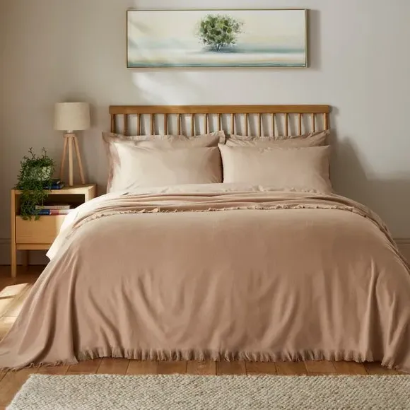 Large Throw Blanket - Natural, Polyester