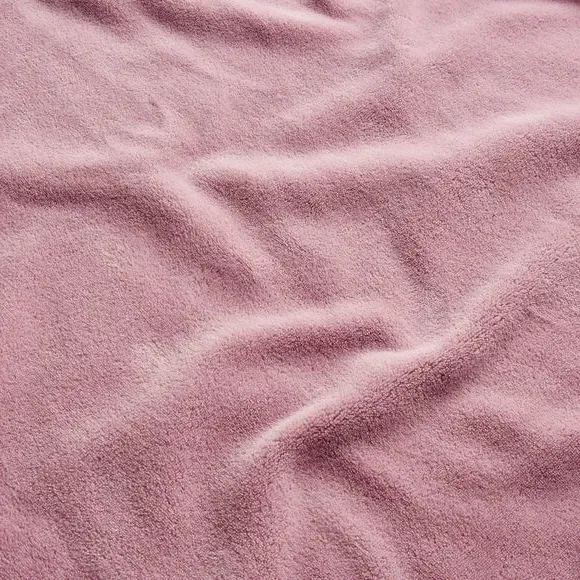 Large Throw Blanket - Rose, Polyester