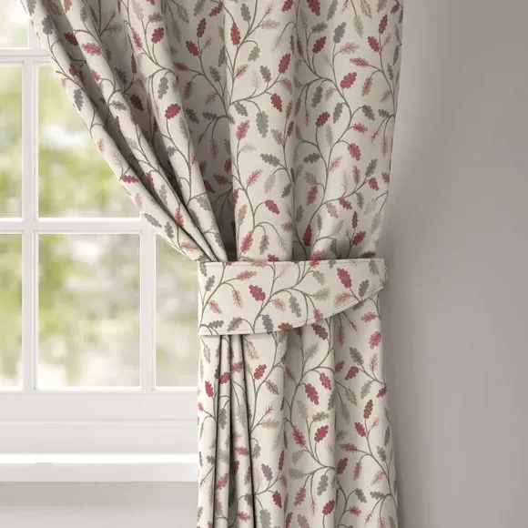 Leaf Design Curtain Tieback - Fig image