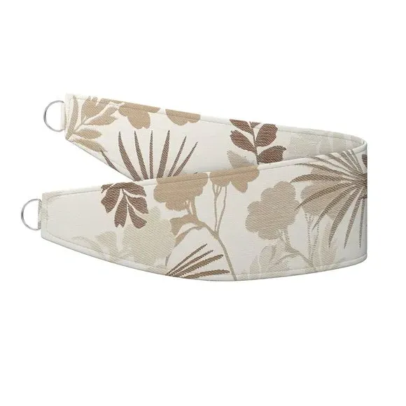 Leaf Design Curtain Tieback - Natural