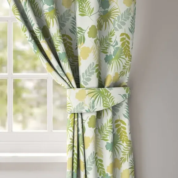 Leaf Design Curtain Tieback - Pampas