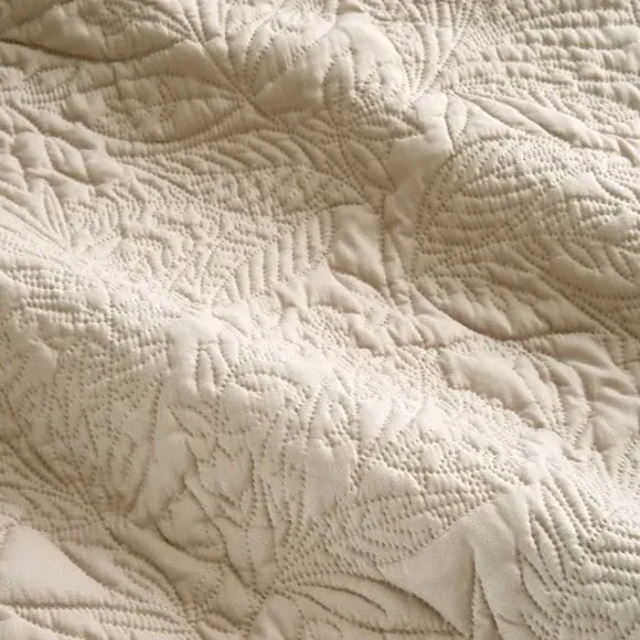 Leaf Duvet Cover & Pillowcase Set - Natural