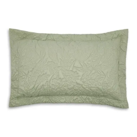 Leaf Duvet Cover & Pillowcase Set - Sage