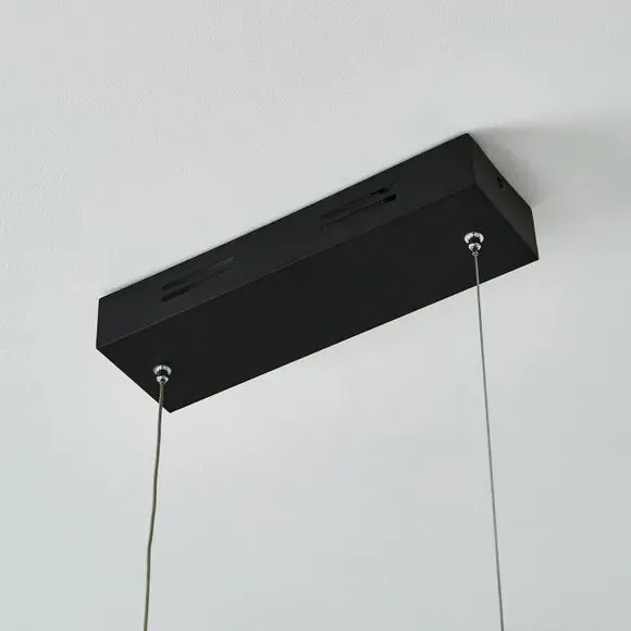 LED Ceiling Light with Adjustable Bar - Black