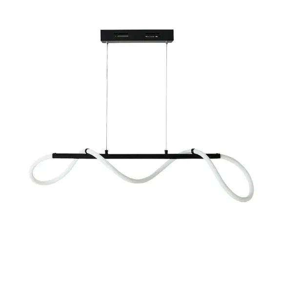 LED Ceiling Light with Adjustable Bar - Black