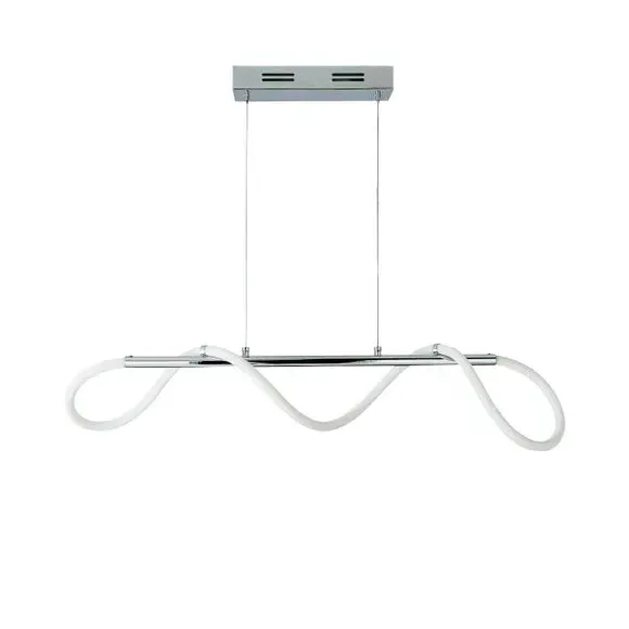LED Ceiling Light with Adjustable Bar - Chrome