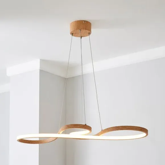 LED Ceiling Light with Wire Suspension - Natural image