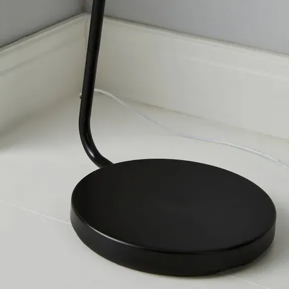 LED Floor Lamp with Dimmer - Black