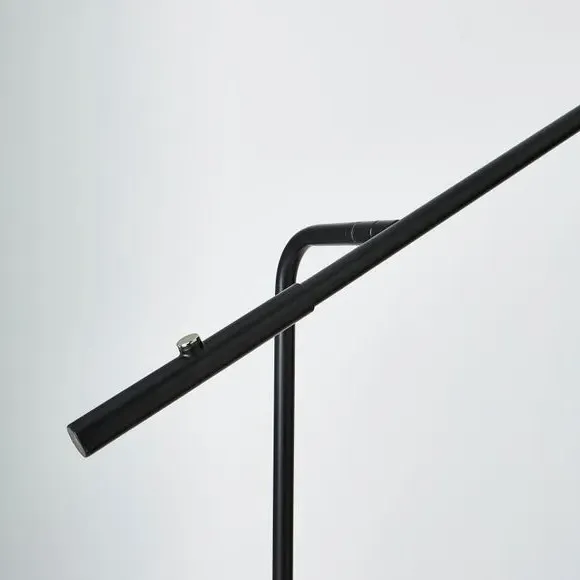 LED Floor Lamp with Touch Switch - Black