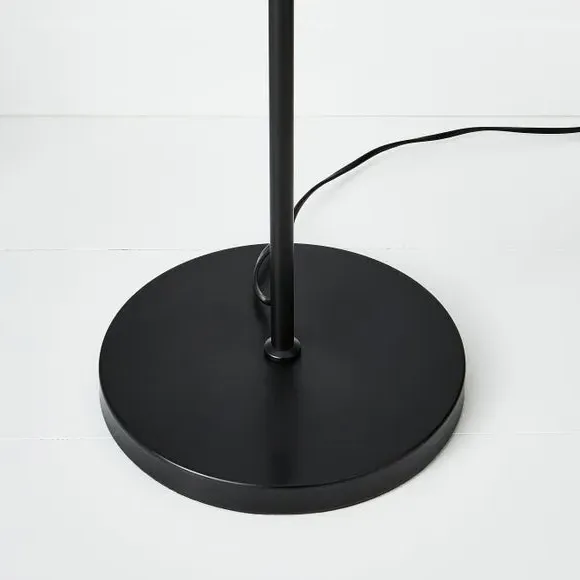 LED Floor Lamp with Touch Switch - Black