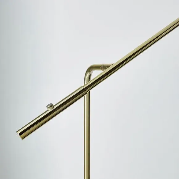 LED Floor Lamp with Touch Switch - Gold