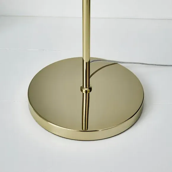 LED Floor Lamp with Touch Switch - Gold