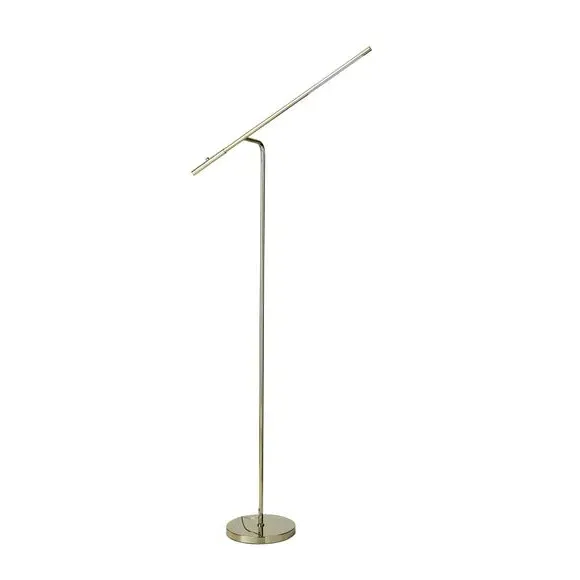 LED Floor Lamp with Touch Switch - Gold