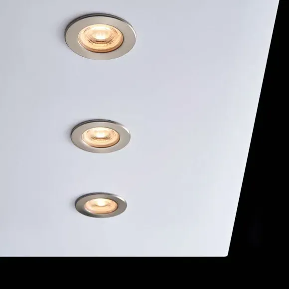 LED Flush Recessed Light - Silver, Satin Nickel