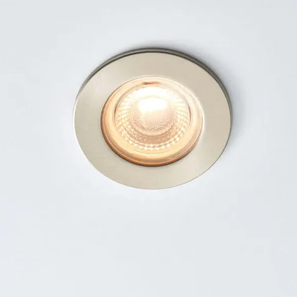 LED Flush Recessed Light - Silver, Satin Nickel image