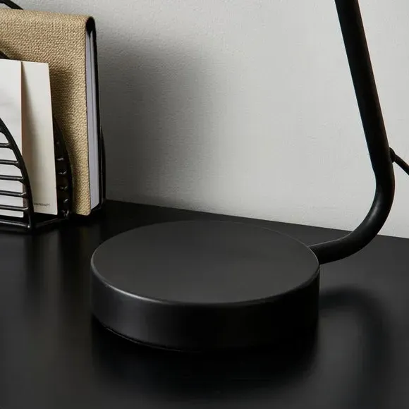 LED Table Lamp with Touch Dimmer - Black