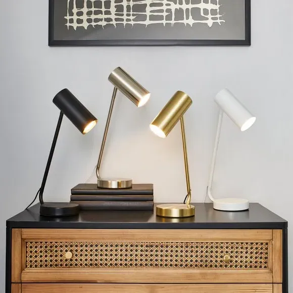 LED Table Lamp with Touch Dimmer - Black