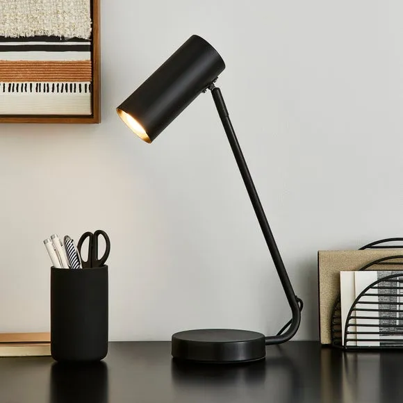 LED Table Lamp with Touch Dimmer - Black