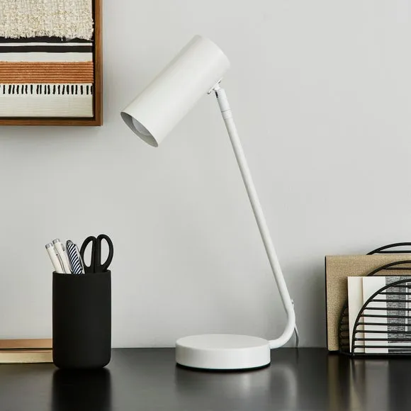 LED Table Lamp with Touch Dimmer - White