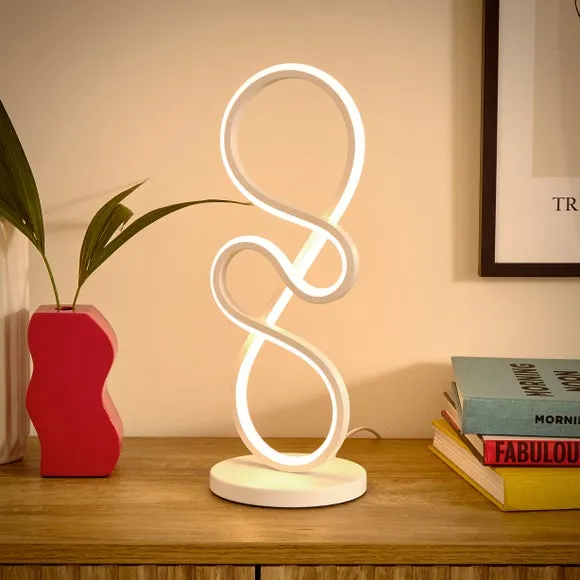 LED Touch Dimmable Table Lamp - White